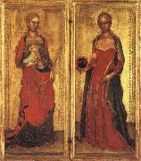 Andrea Bonaiuti St.Agnes and St.Domitilla oil painting picture wholesale